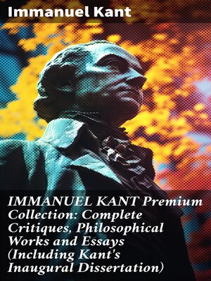 cover image of IMMANUEL KANT Premium Collection